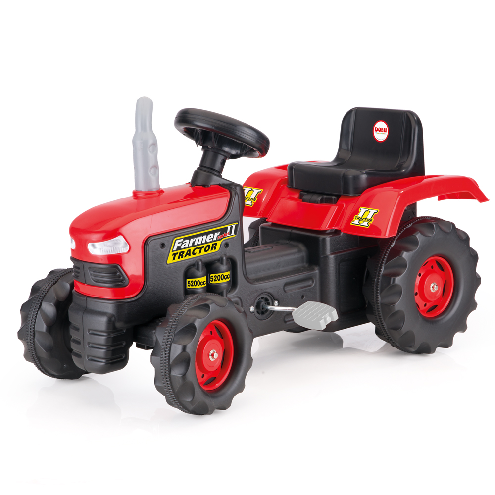Dolu Traktor na pedale crno-crveni ( 080509 )