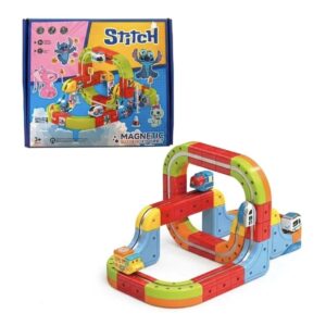 Stitch magnetne kocke vozic sa mehanizmom